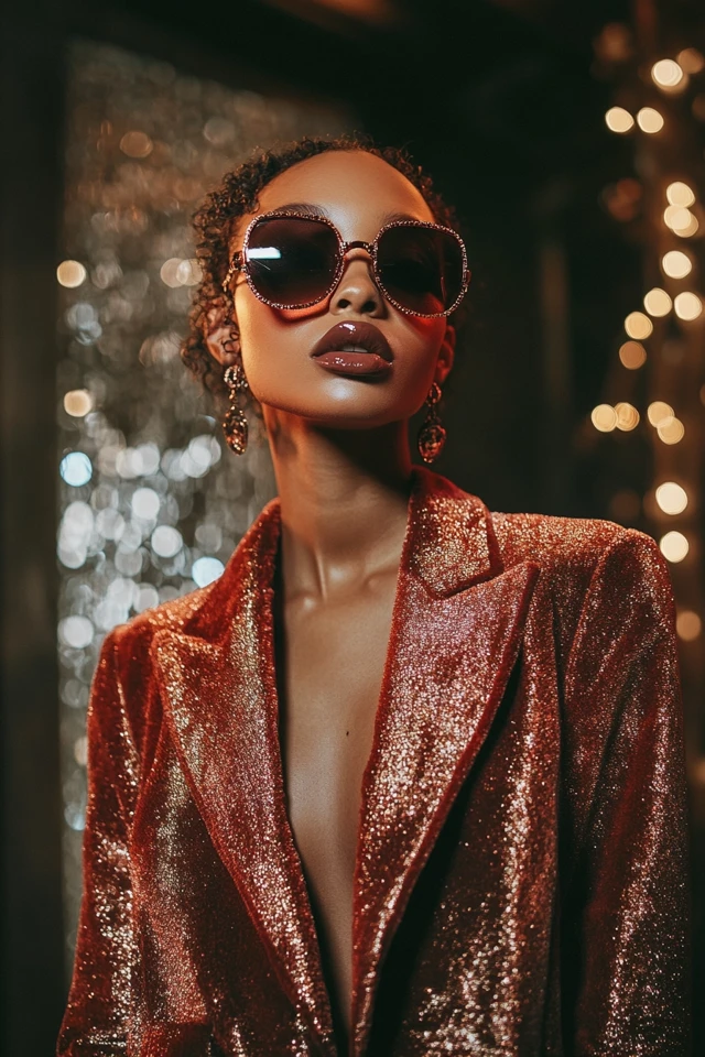 Mixing Metallics and Velvet for Festive Holiday Jackets - photo 2