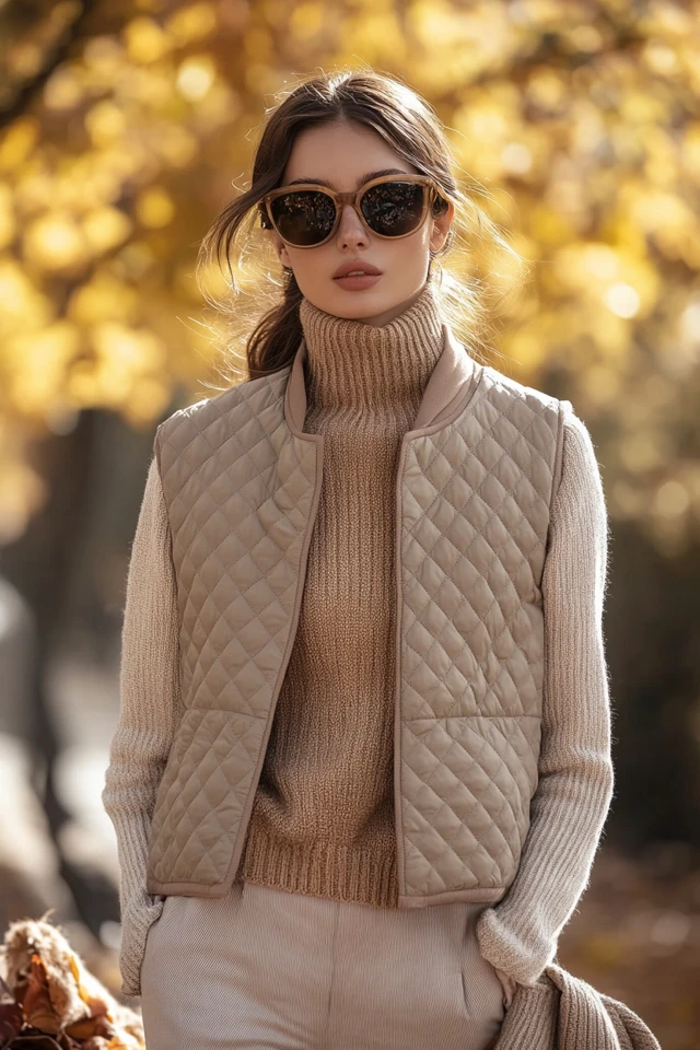 Quilted Vests for Warm and Stylish Fall Layers - photo 2