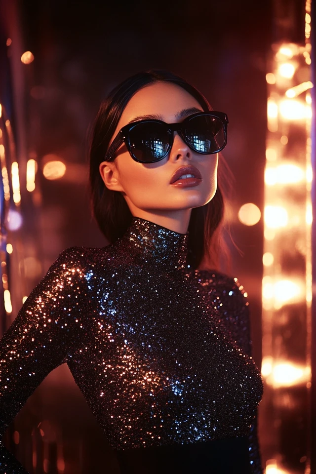 Glittery Tops for Winter Holiday Glam - photo 2