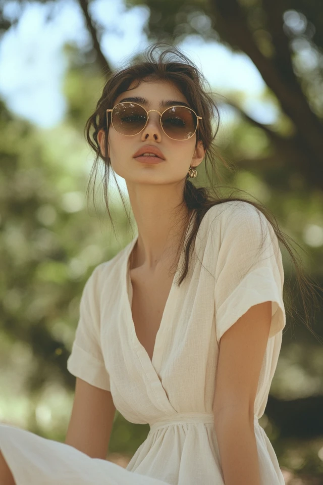 Light Linen Dresses for Outdoor Summer Parties: Stay Cool and Stylish - photo 2