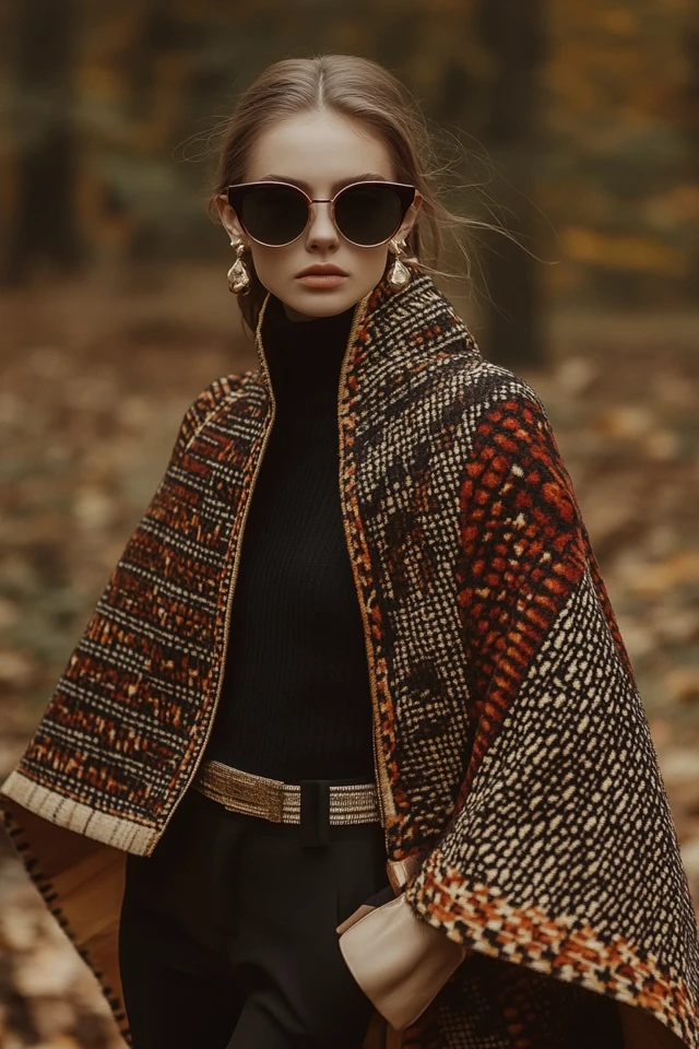Statement Capes for Bold Fall Outfits - photo 2