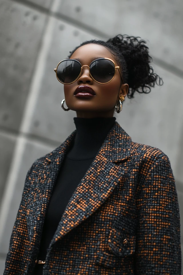 Mixing Tweed and Metallics for Statement Jackets: Bold, Sophisticated Style - photo 2
