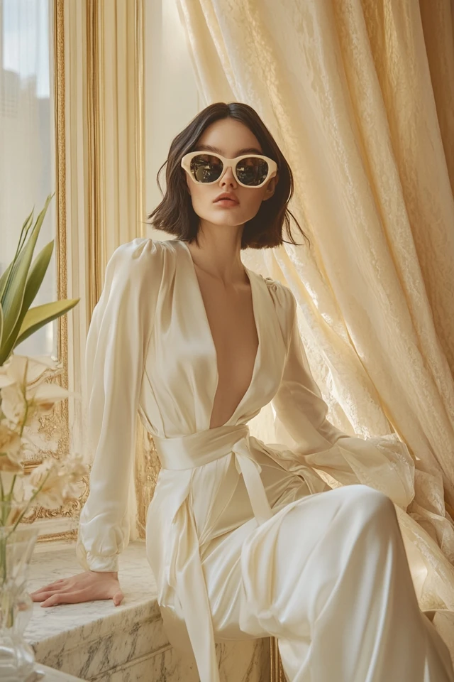 Sophisticated Anniversary Party Dresses with Satin Touches - photo 2