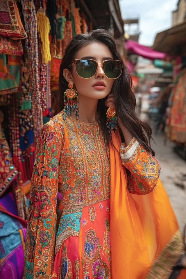 Vibrant Cultural Festival Styles with Embroidered Details - photo 2