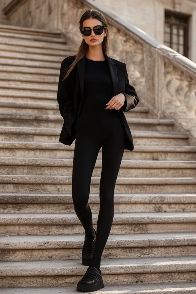 Versatile Black Leggings for Any Occasion - photo 2