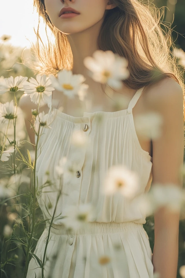 Cotton Button-Up Skirts for Warm Breezy Days - photo 2