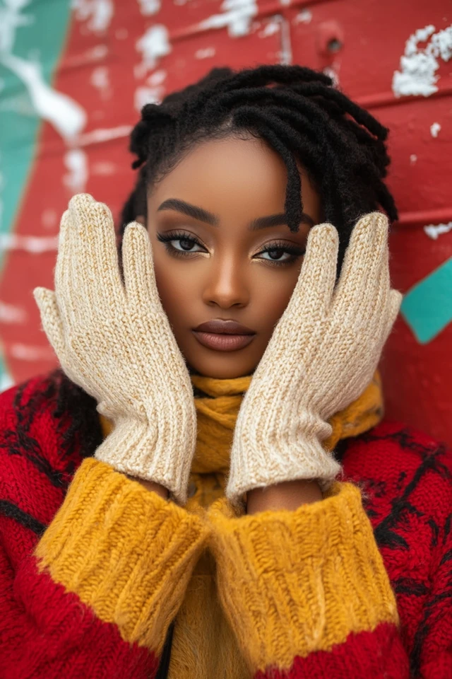 Styling Fingerless Gloves for a Chic Winter Look - photo 2