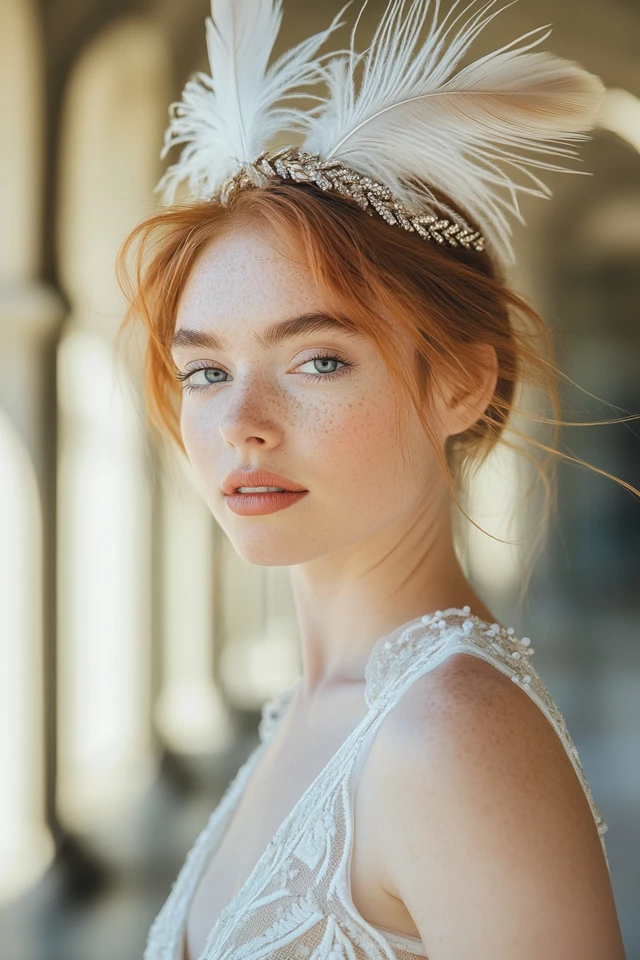 Feather Hair Accessories: How to Make Them Work for You - photo 2