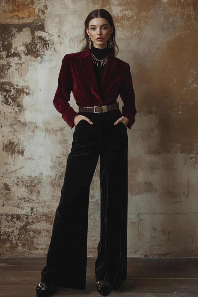 How to Pair Accessories with Velvet Clothing - photo 2