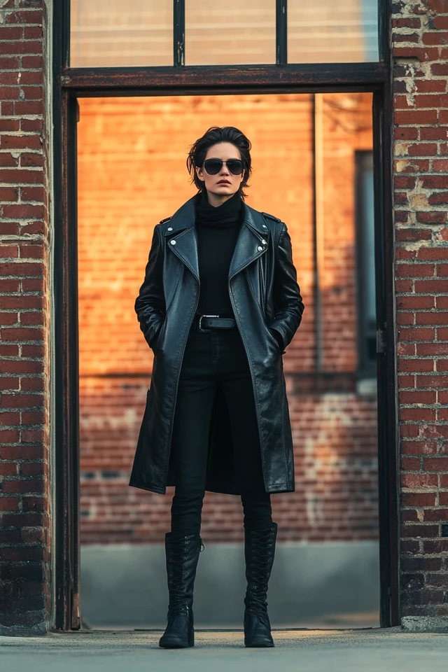 The Perfect Leather and Wool Combinations for Outerwear: Timeless Warmth with an Edge - photo 2
