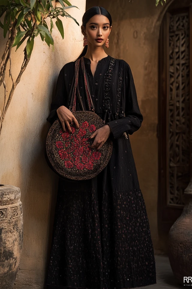 Styling Embroidered Bags with Elegant Outfits - photo 2
