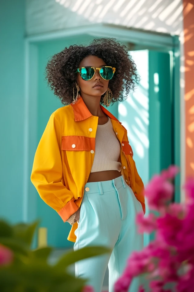 How to Style Bright Colors in a Capsule Wardrobe: Bold, Confident, and Balanced - photo 2