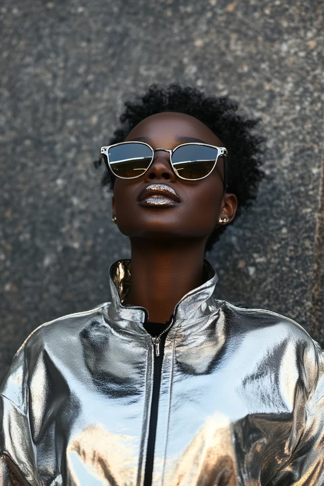 Metallic Jackets for Futuristic Winter Trends: Shine, Sleekness, and Style - photo 2