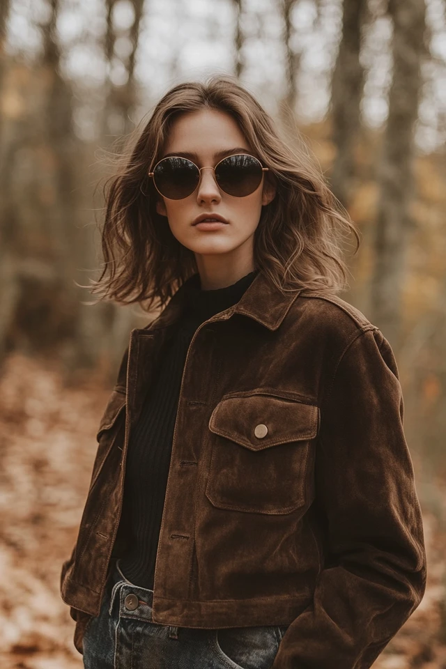 Soft Suede Jackets in Neutral Tones for Fall Layering: Cozy, Versatile, and Effortlessly Chic - photo 2