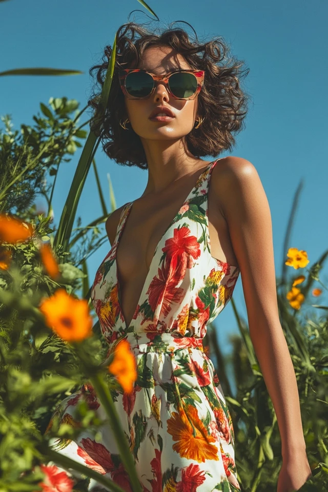 Vibrant Floral Jumpsuits for Summer Picnics: Bold, Comfortable, and Effortlessly Stylish - photo 2