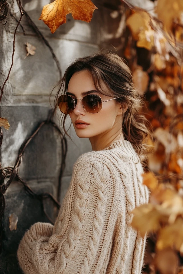 Burnt Sienna and Light Beige Combinations for Cozy Knitwear - photo 2