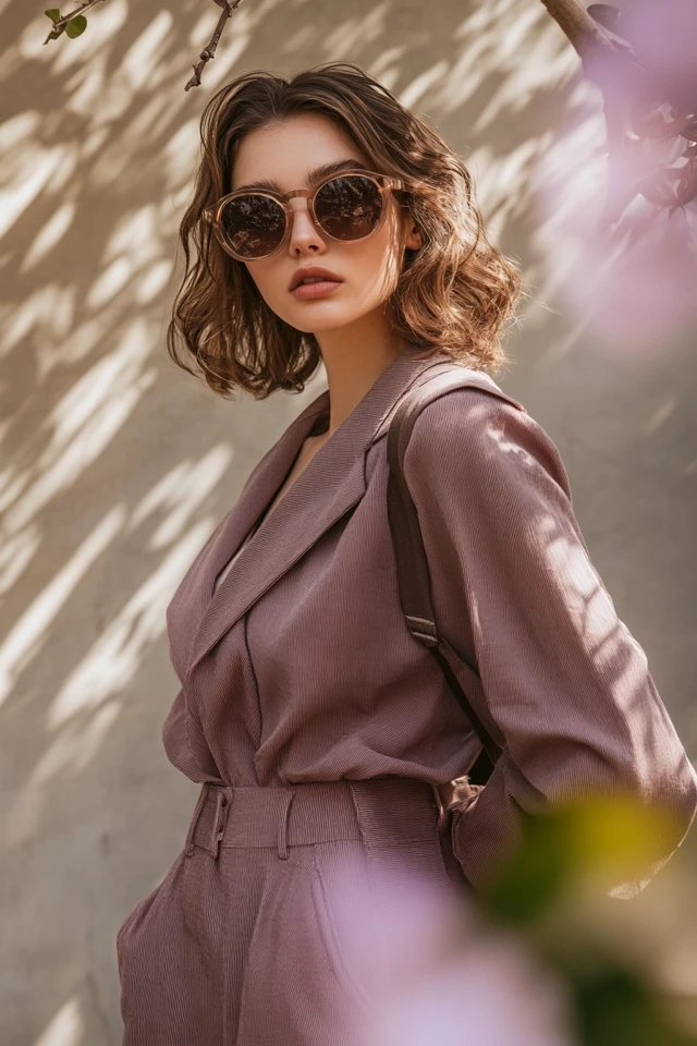 Chocolate and Soft Lilac: Styling Effortless Layering Pieces for a Chic Wardrobe - photo 2