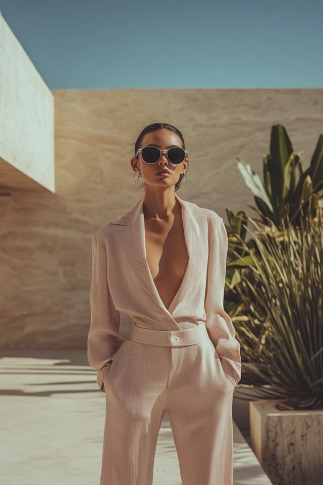 Combining Dusty Lavender and Blush in Minimalist Outfits - photo 2