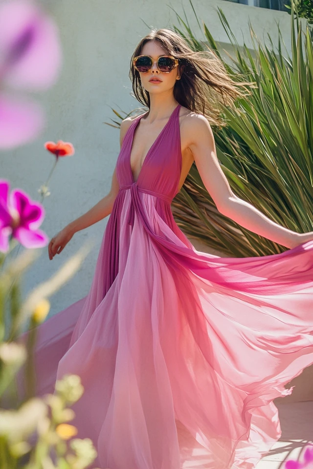 Vibrant Pink and Lilac in Playful Summer Dresses: Embrace the Joyful Palette - photo 2