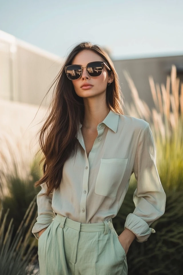 The Ultimate Guide to Blush and Dusty Green Pairings: A Perfect Balance of Softness and Sophistication - photo 2