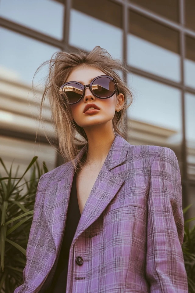 Dusty Lavender and Plum Layers for Statement Jackets: A Bold Yet Elegant Pairing - photo 2
