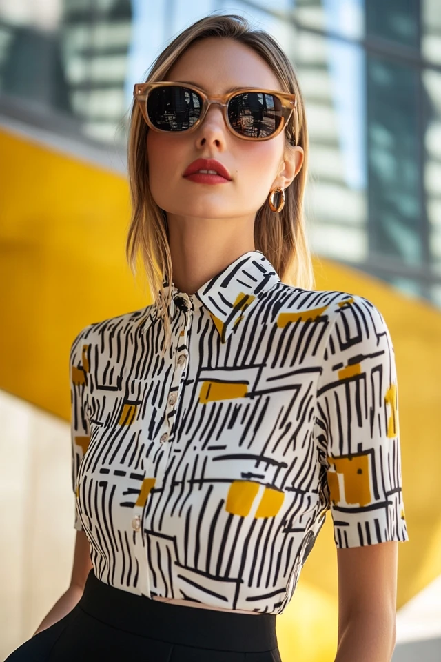 Straight Skirts with Bold Patterns for Modern Chic: Striking, Sophisticated, and Playful - photo 5