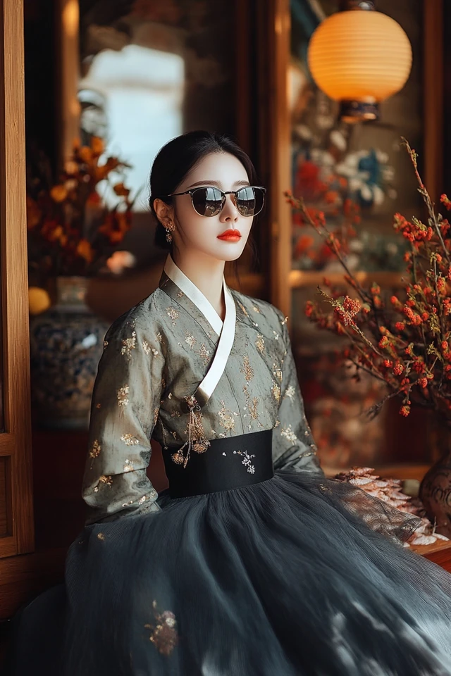 Traditional Hanbok Outfits for Korean New Year: Celebrating in Timeless Elegance - photo 2