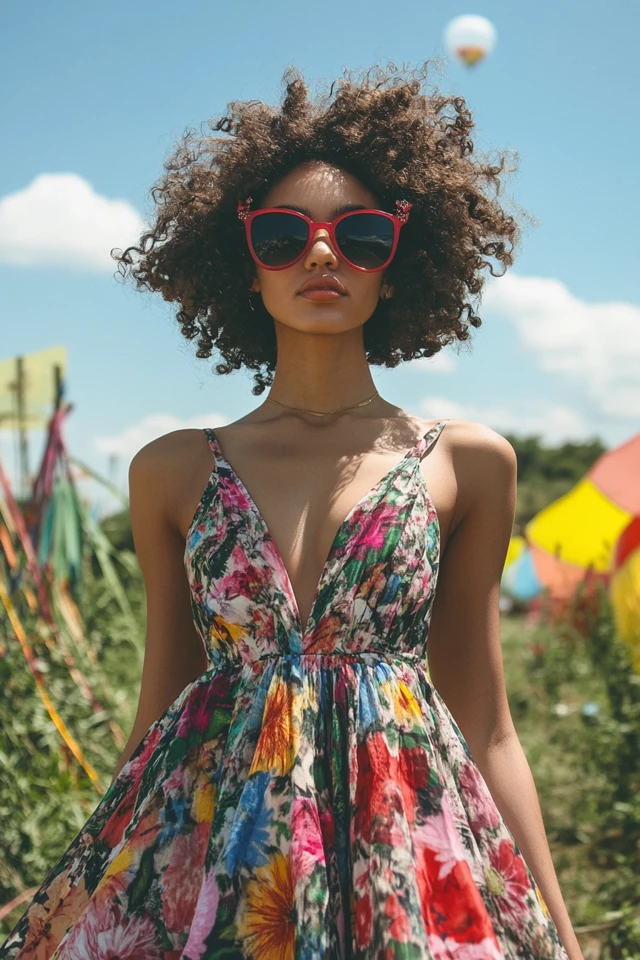 The Best Floral Dresses for Outdoor Music Festivals: Blooming with Style and Comfort - photo 2
