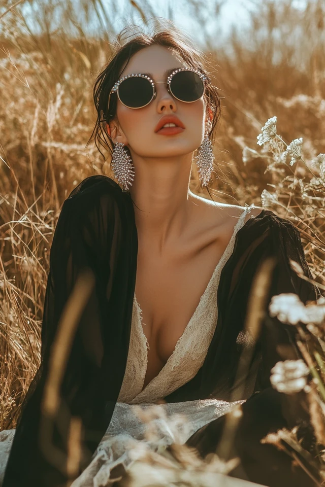 How to Add Rhinestone Accessories for a Glam Look - photo 4