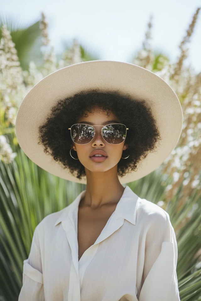Summer Hat Trends: How to Style Wide-Brim Hats - photo 6