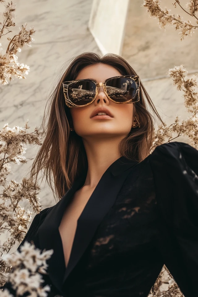 Mixing Bold Black and Warm Gold for Sophisticated Outfits: A Timeless Duo - photo 6