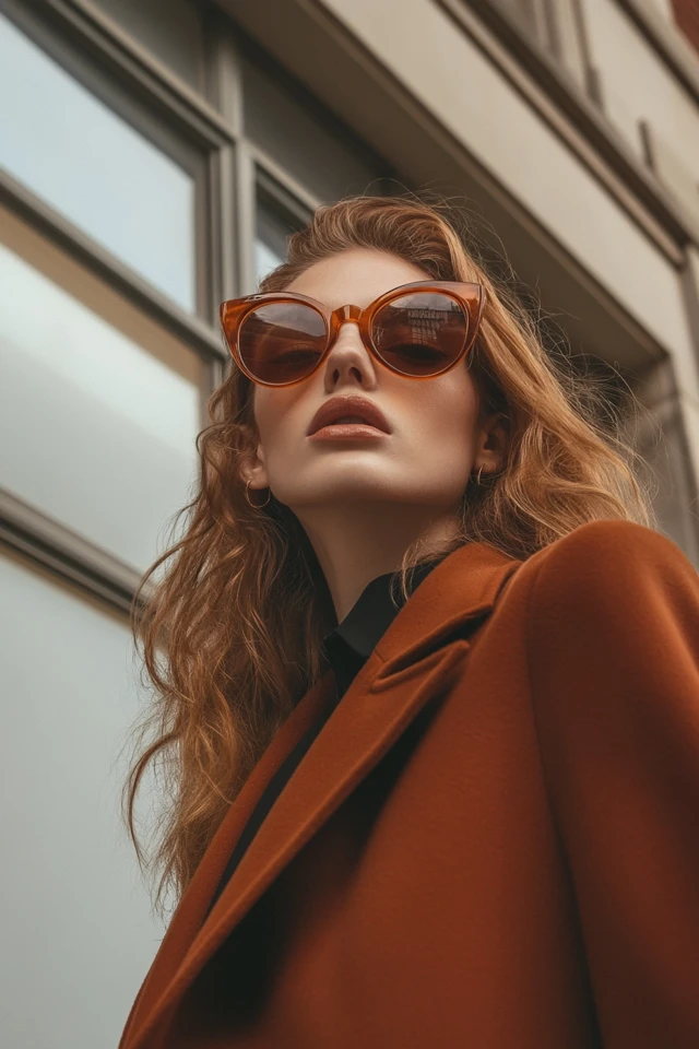 The Best Rust and Navy for Trendy Outerwear: A Striking and Modern Pairing - photo 6