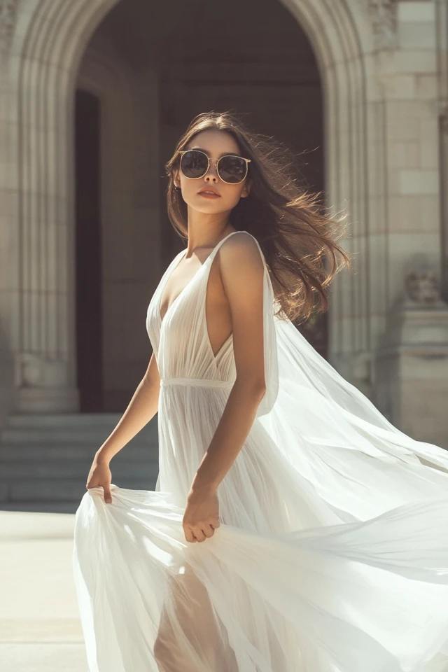 Flowy Chiffon Gowns for Spring Charity Balls: Elegance in Every Movement - photo 6