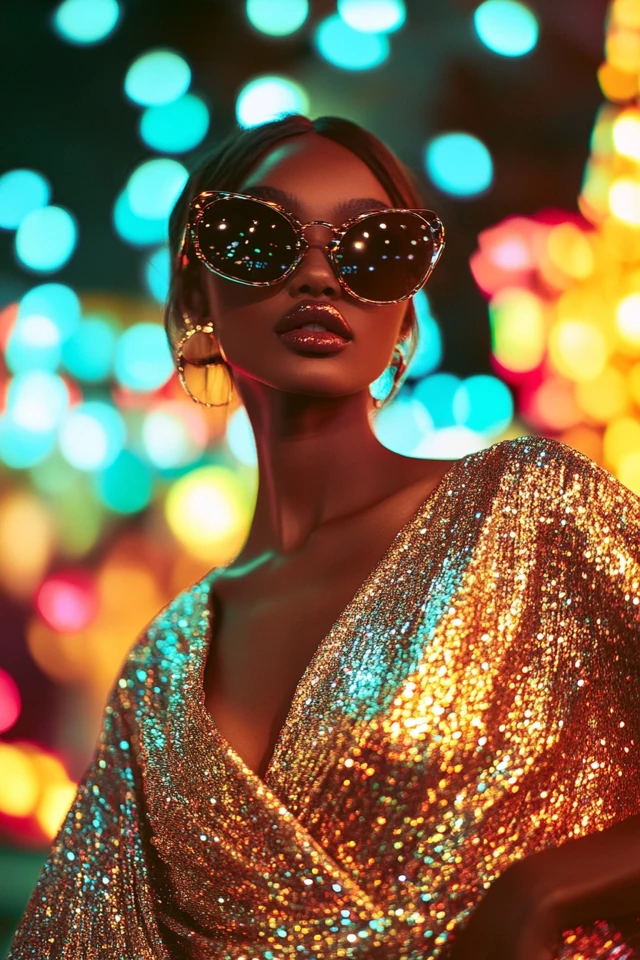 Stunning Sequin Wrap Dresses for NYE Celebrations: Dazzling Style to Ring in the New Year - photo 6