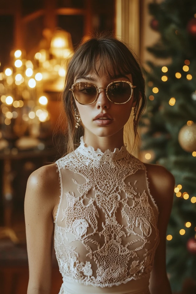 Elegant Lace Tops for Festive Gatherings: Timeless Sophistication for Any Celebration - photo 6