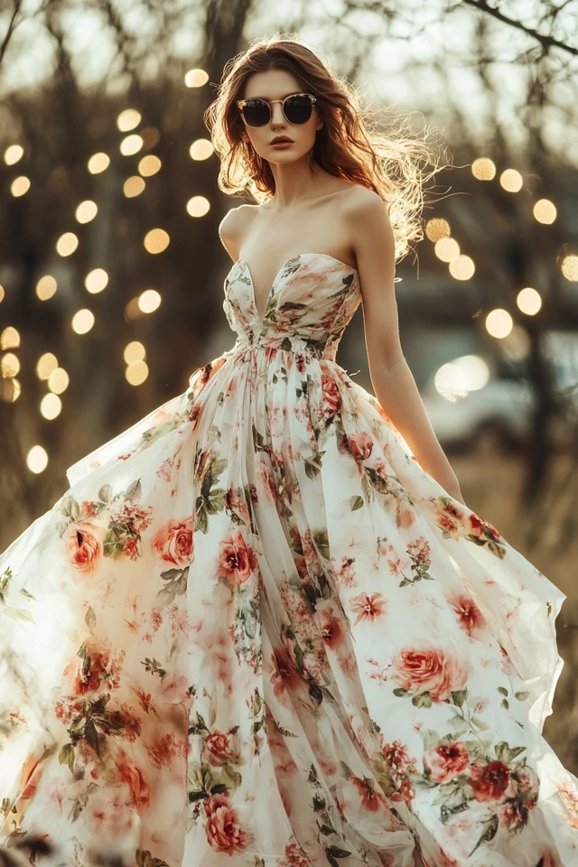 Gorgeous Floral Gowns for Spring Proms: Embrace Elegance and Freshness - photo 6