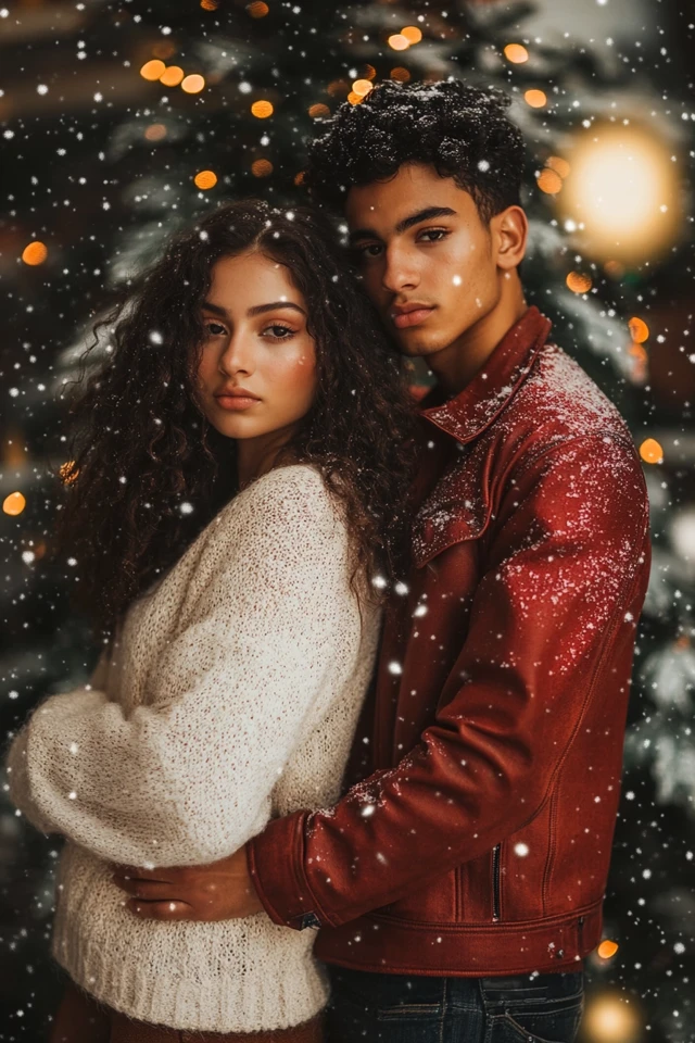 Matching Couples’ Attire for Festive Photoshoots: Creating Coordinated and Timeless Looks - photo 6