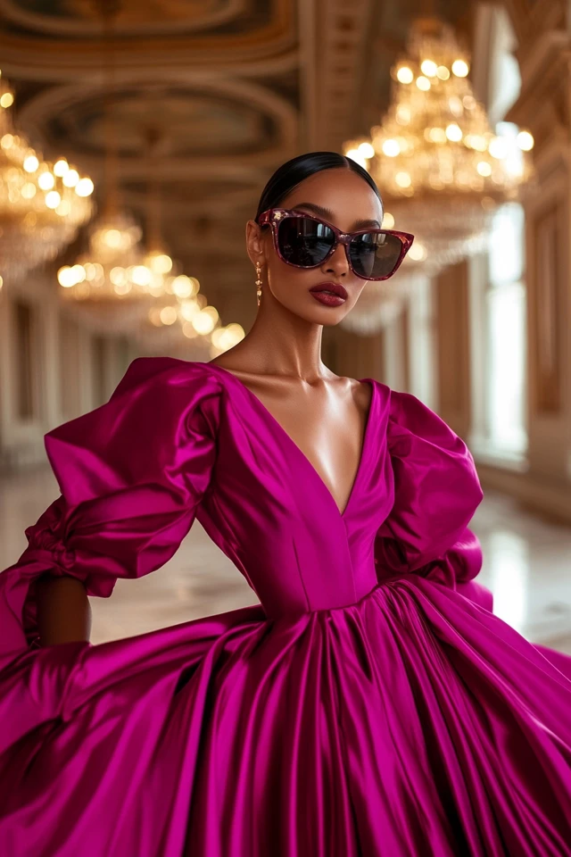 Bold Magenta Dresses for Glam Anniversary Galas: Striking, Sophisticated, and Unforgettable - photo 6