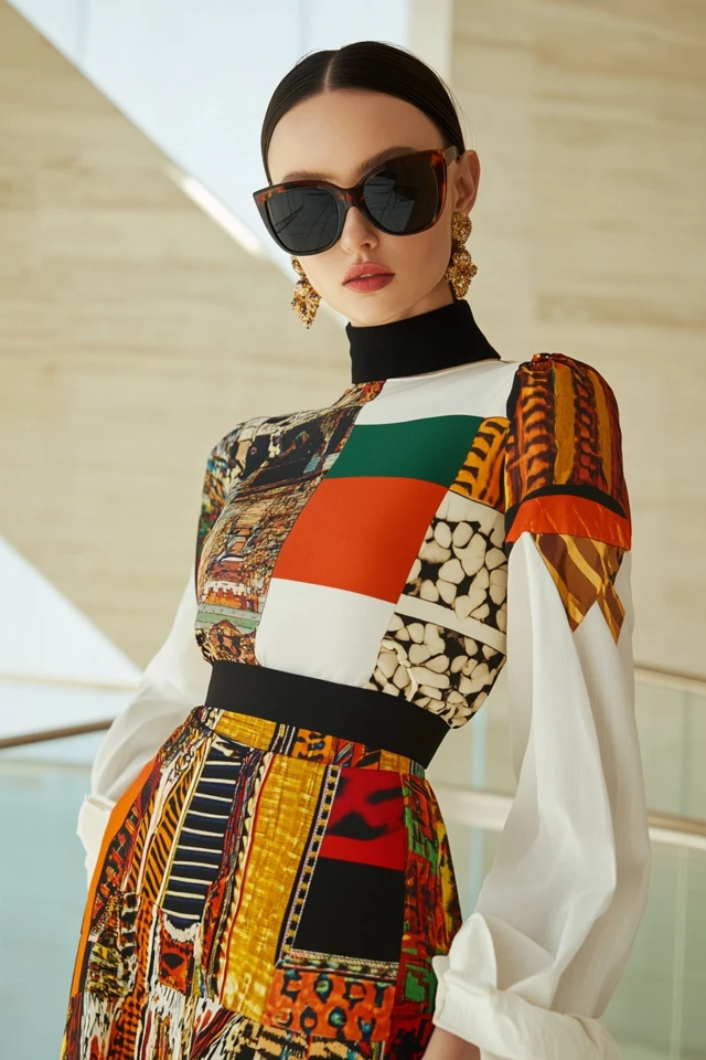 Straight Skirts with Bold Patterns for Modern Chic: Striking, Sophisticated, and Playful - photo 6