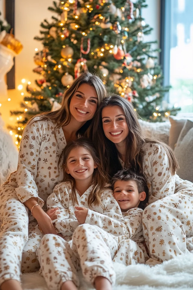 Matching Pajamas for Christmas Morning Photos: Creating Cozy and Memorable Holiday Moments - photo 6
