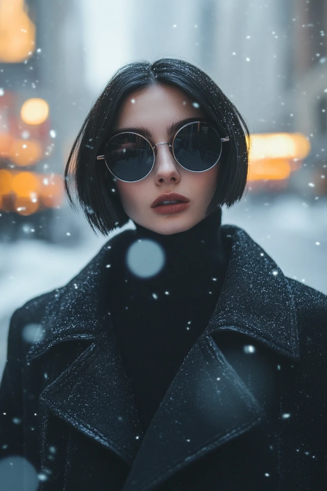Combining Wool and Leather in Edgy Coats: Effortless Cool Meets Timeless Elegance - photo 6