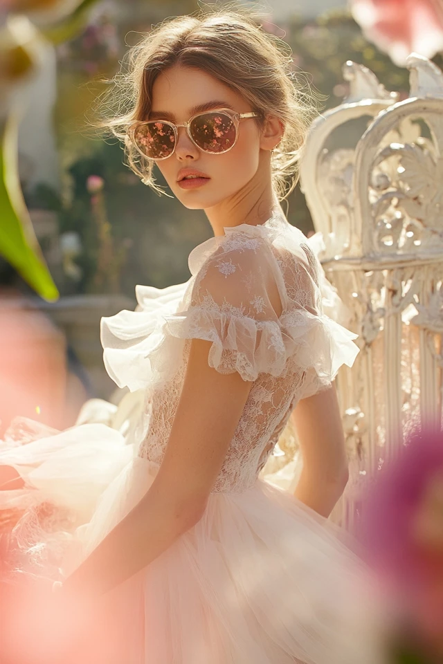 Pairing Tulle and Lace for Fairytale Dresses: Achieving Whimsy and Elegance - photo 6