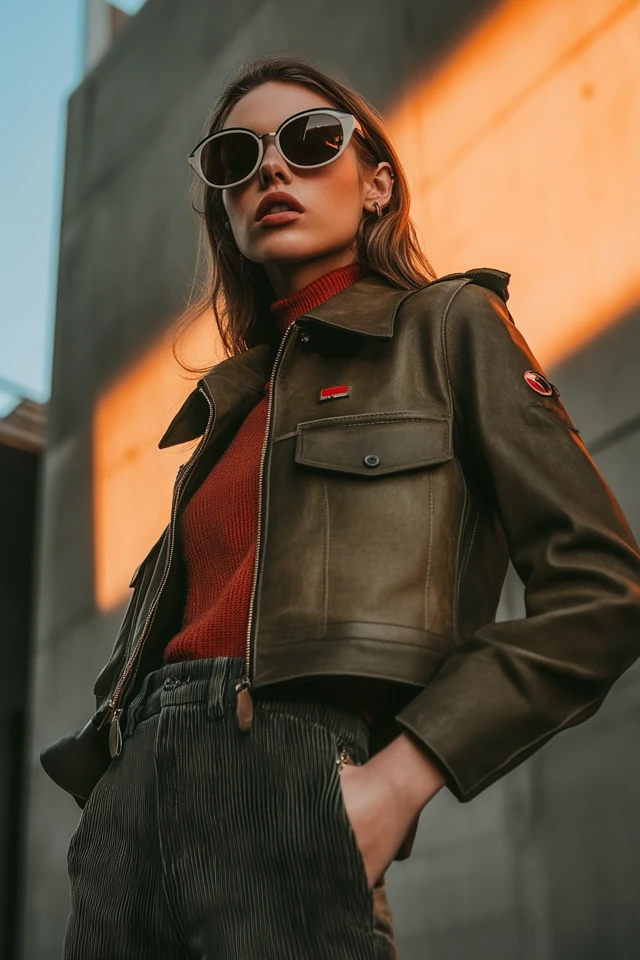 Pairing Leather and Suede for Modern Outerwear: Elevate Your Look with Texture and Style - photo 6