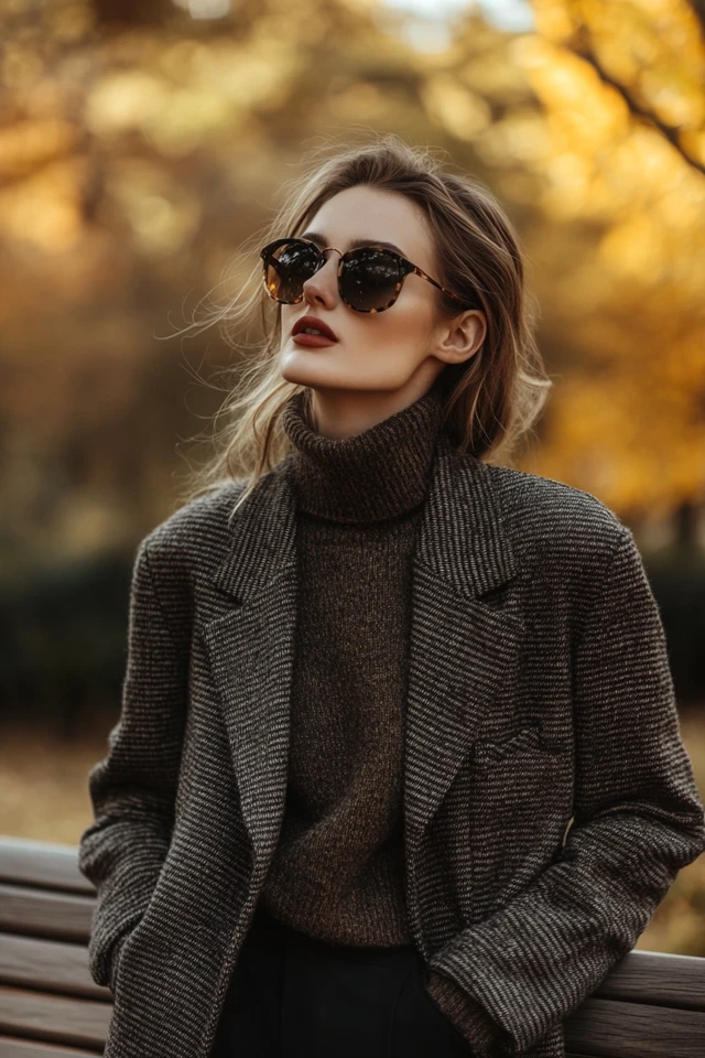 Tweed and Cashmere for Sophisticated Fall Outfits: Timeless Elegance Meets Cozy Luxury - photo 6
