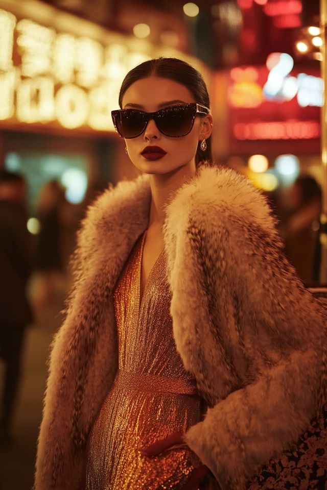 Faux Fur and Satin for Bold, Luxe Looks: Elevate Your Style with Opulent Textures - photo 6