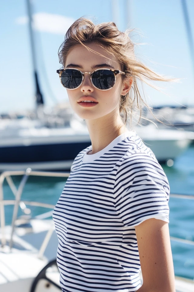 Nautical-Inspired Striped Tees for Spring Outings - photo 6
