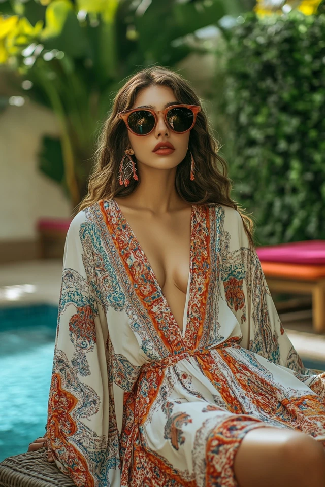 Breezy Kaftans for Poolside Summer Relaxation - photo 6