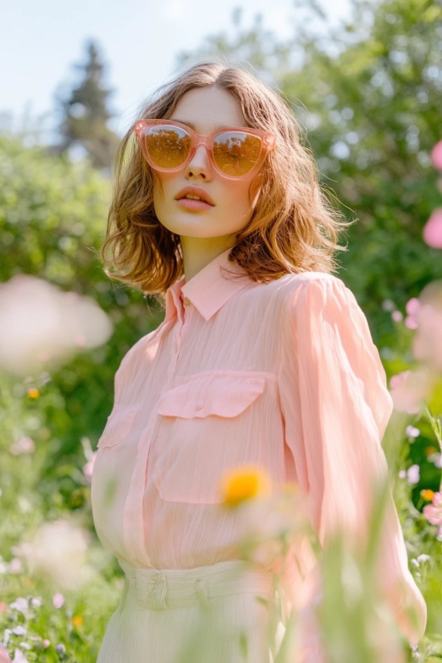 Soft Pastel Blouses for Easter Spring Looks - photo 6