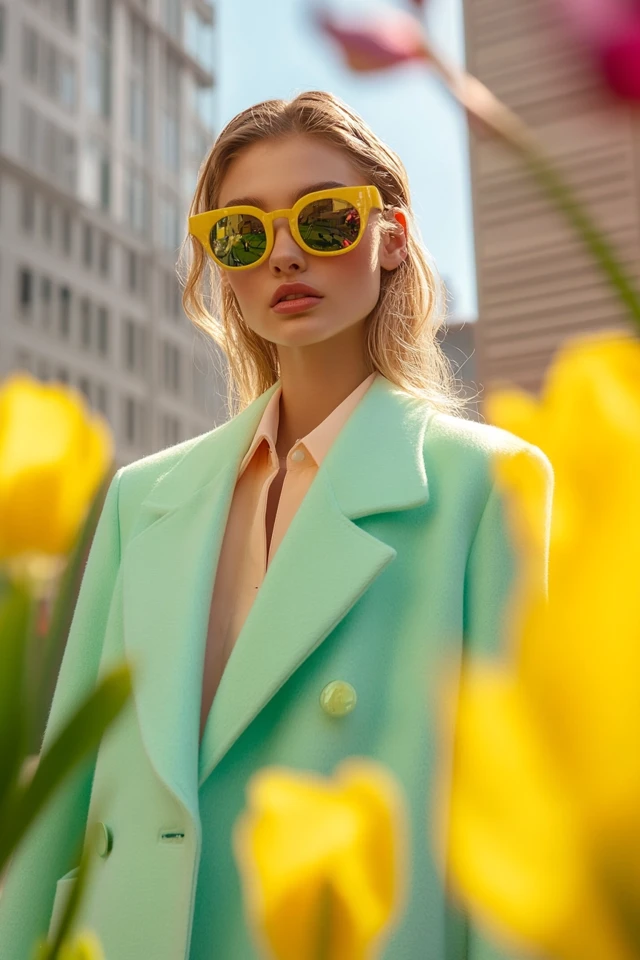 Bright Outerwear in Pastel Tones for Spring Trends - photo 6