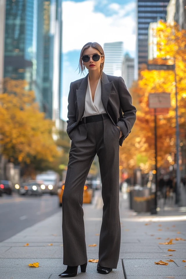 Tailored Wool Pants for Sleek Fall Office Looks - photo 6
